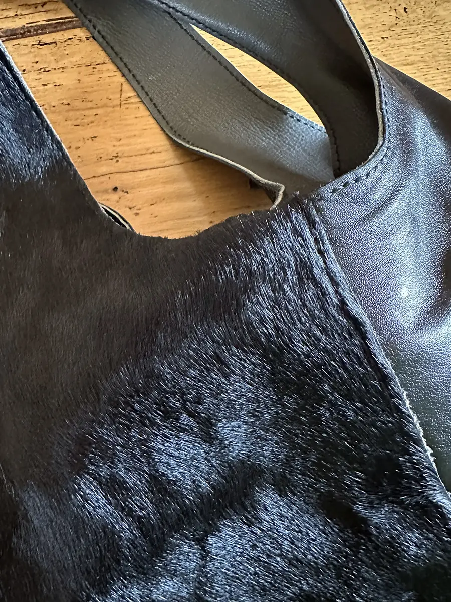 LE Borsa khristine in pelle su misura