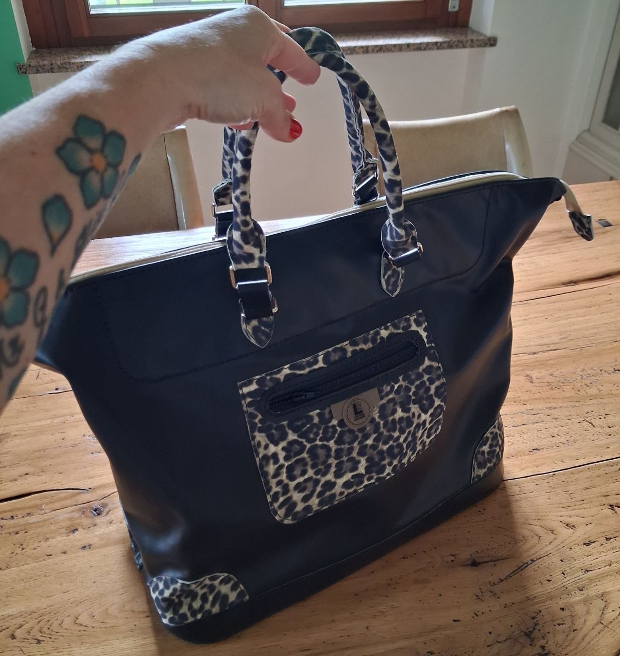 Borsa grande Leather Engineer