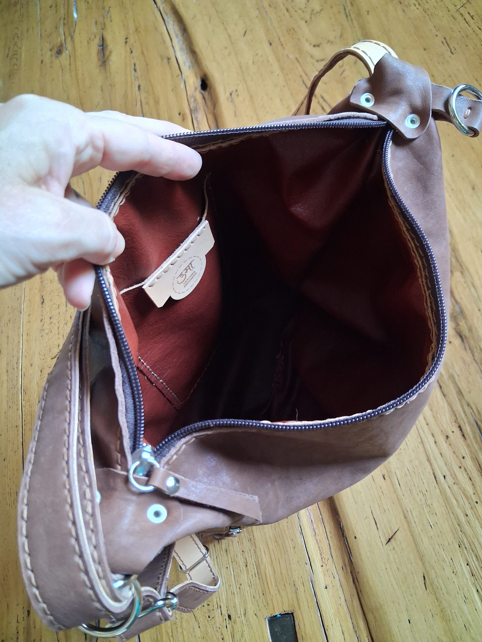 Borza/zaino Leather Engineer