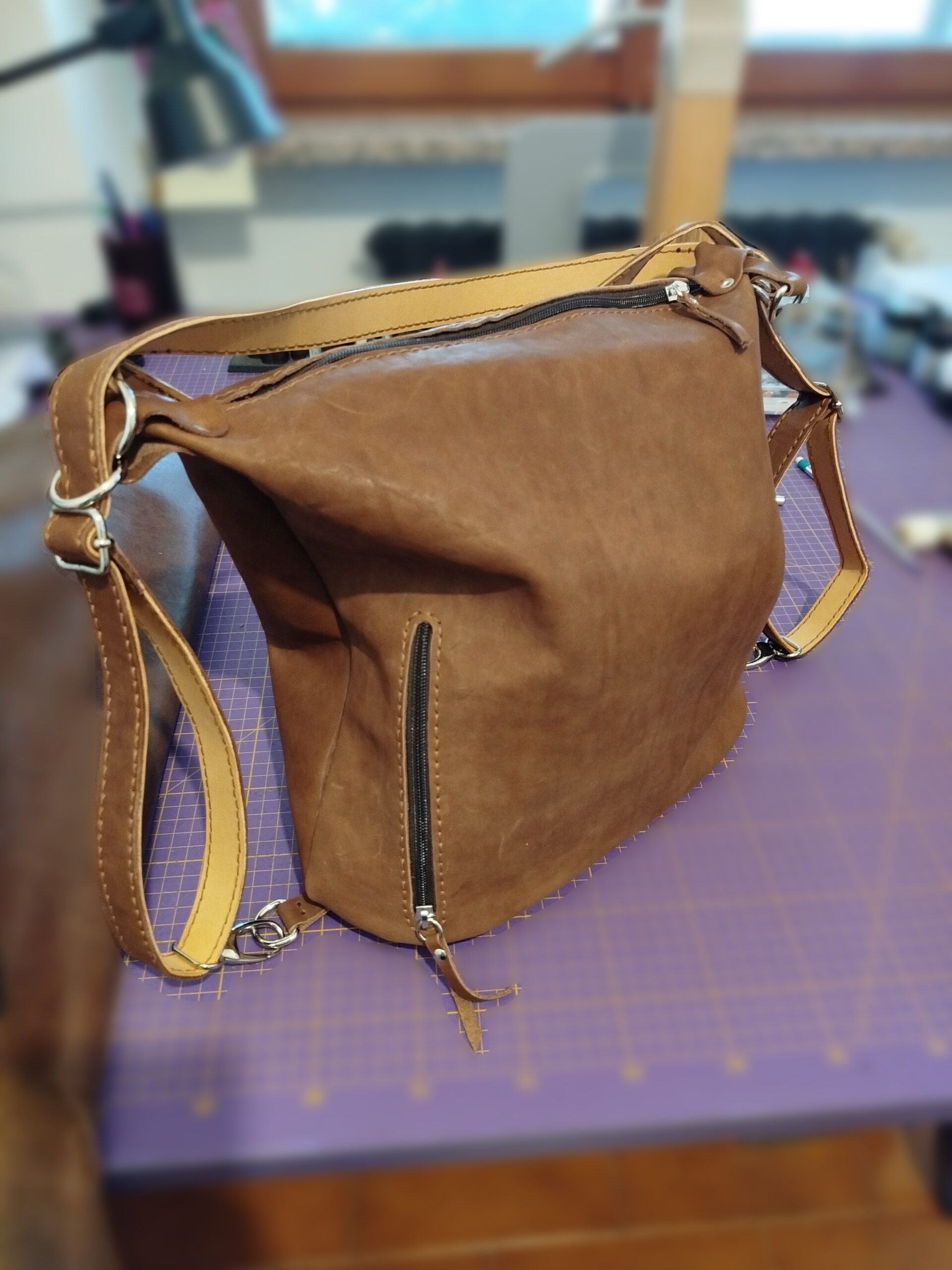Borza/zaino Leather Engineer